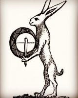 Bunny and drum folk horror Bunny and drum folk horror