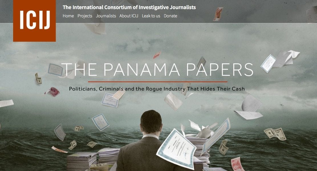 The Panama papers - in case you missed it - Tax Justice Network
