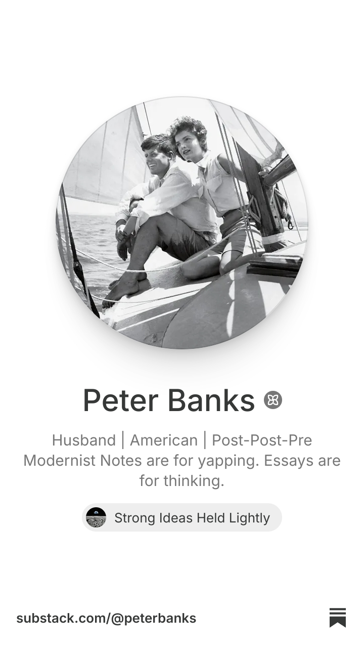 Peter Banks | Substack