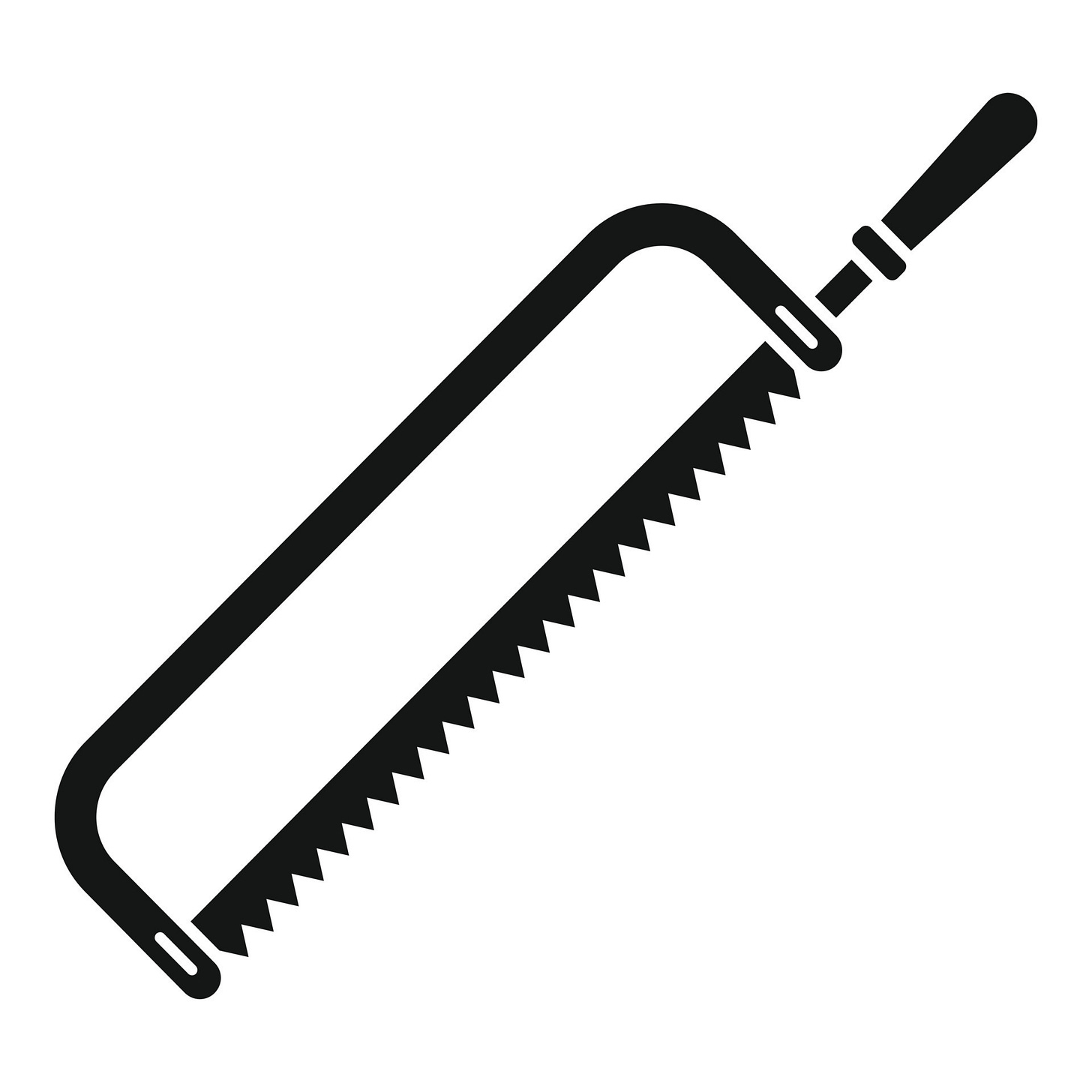 Hacksaw icon, simple style 14679927 Vector Art at Vecteezy