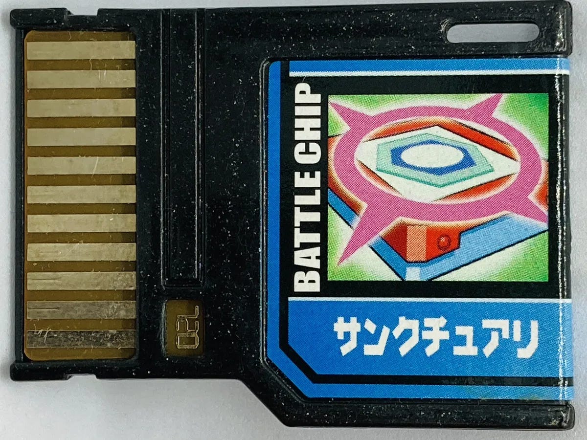 Megaman exe Sanctuary 720 Progress Battle Chip TAKARA Japanese | eBay