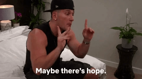 A man says maybe there is hope A man says maybe there is hope