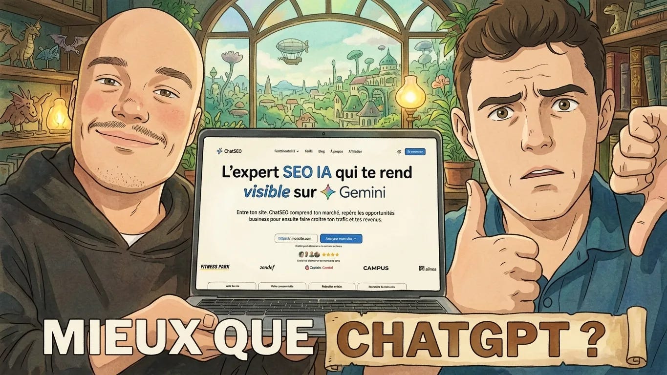 Léo Poitevin & Paul Vengeons : ChatSEO mieux que ChatGPT ? Léo Poitevin & Paul Vengeons : ChatSEO mieux que ChatGPT ?