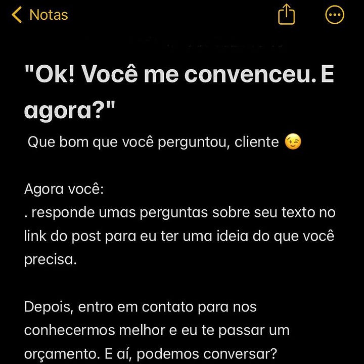 quatro imagens anunciando serviços de revisão de texto