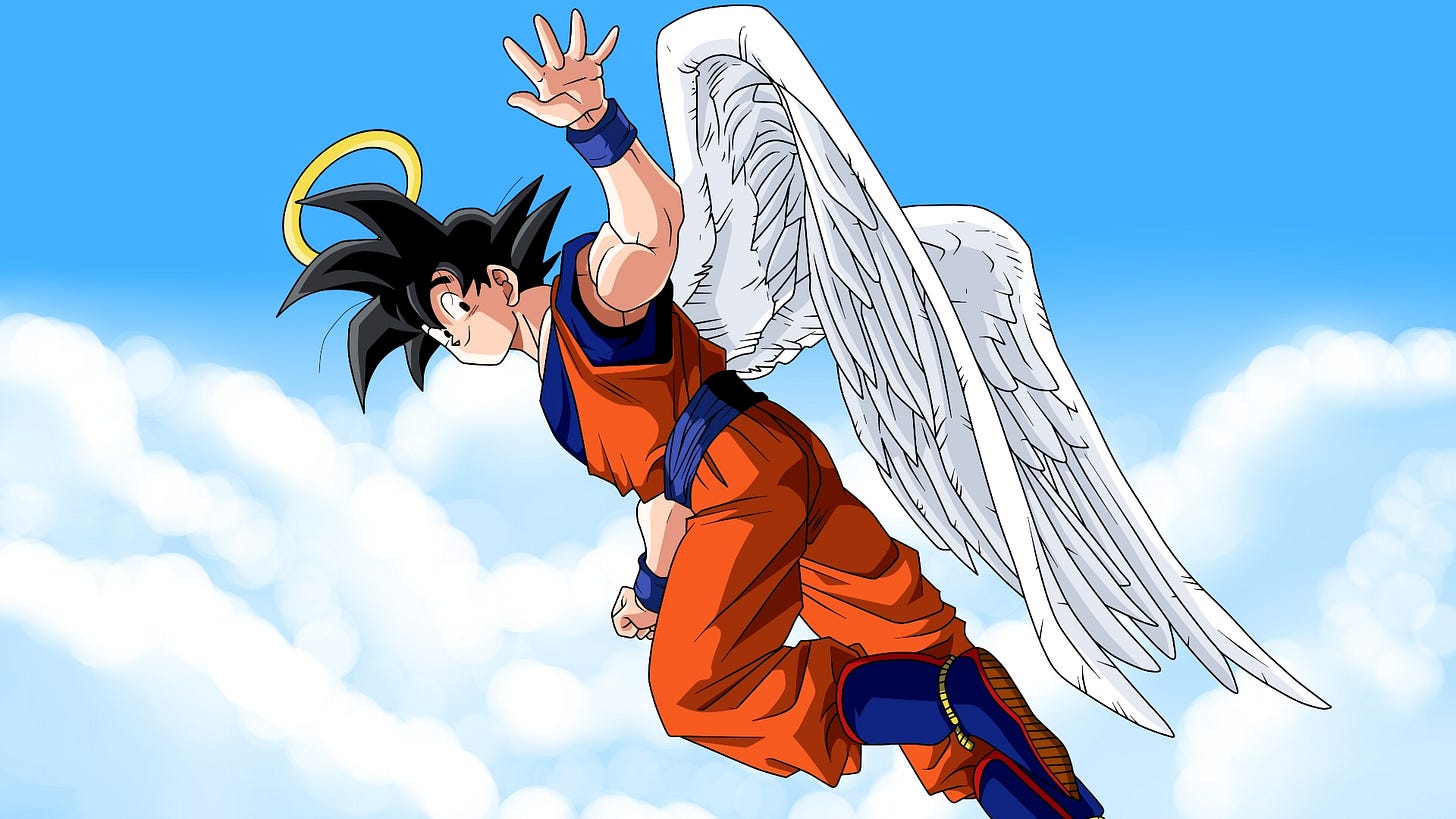 Despedida de Goku by SuperAgua on DeviantArt