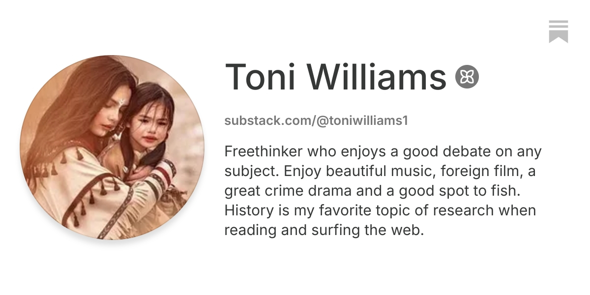 Toni Williams | Substack