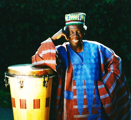 Babatunde Olatunji (April 7, 1927 – April 6, 2003) – Takuta (1973)