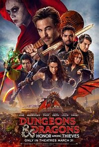 Image result for dungeons and dragons movie poster