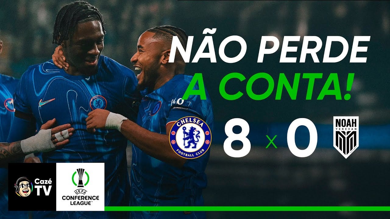 CHELSEA 8 X 0 NOAH | MELHORES MOMENTOS | 3ª RODADA | UEFA CONFERENCE LEAGUE