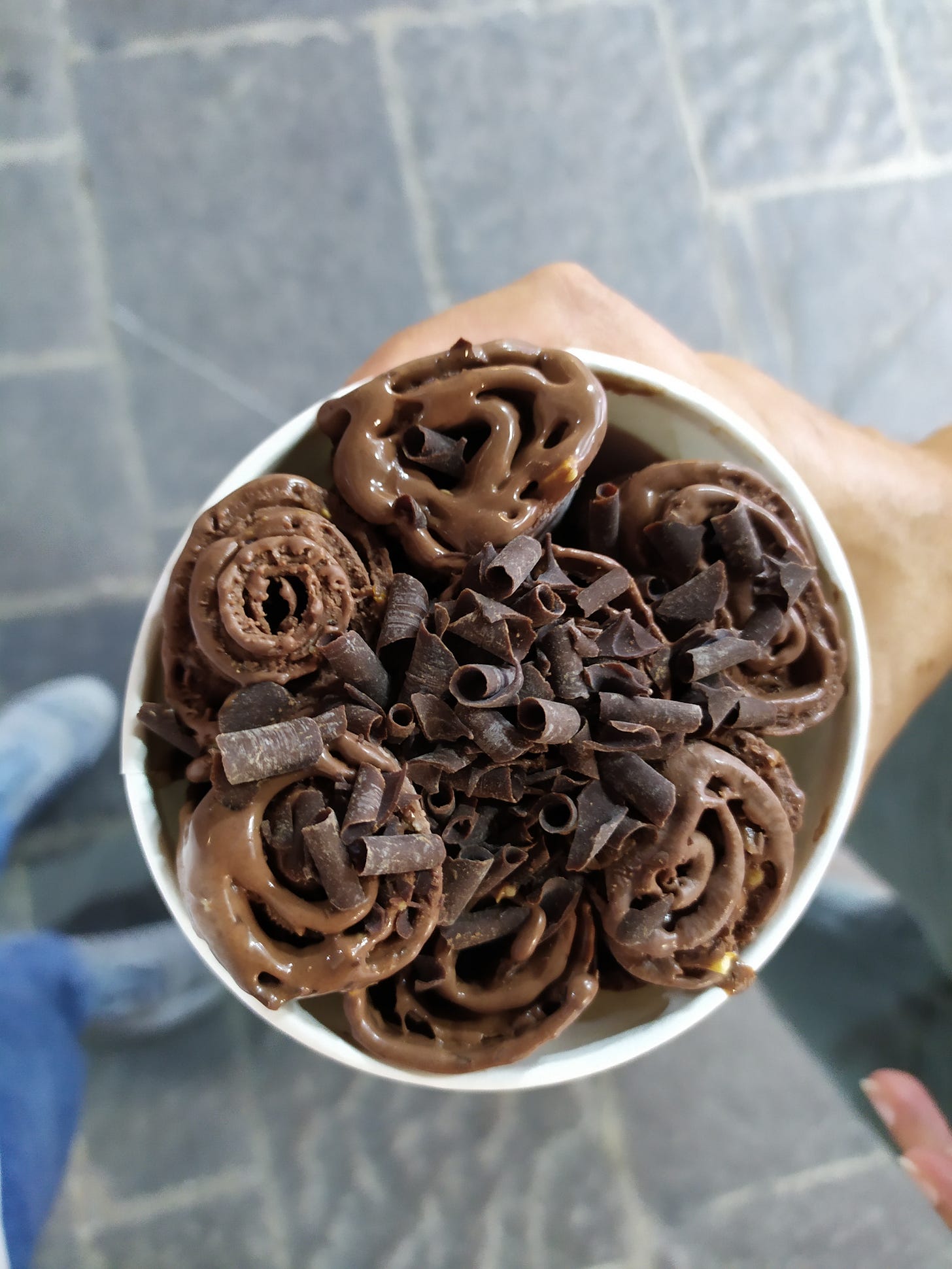 Φρέσκο παγωτό iceroll