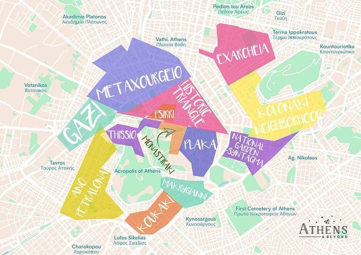 Discover Monastiraki Area In Athens - Athens and Beyond | Athens, The  neighbourhood, Local guide