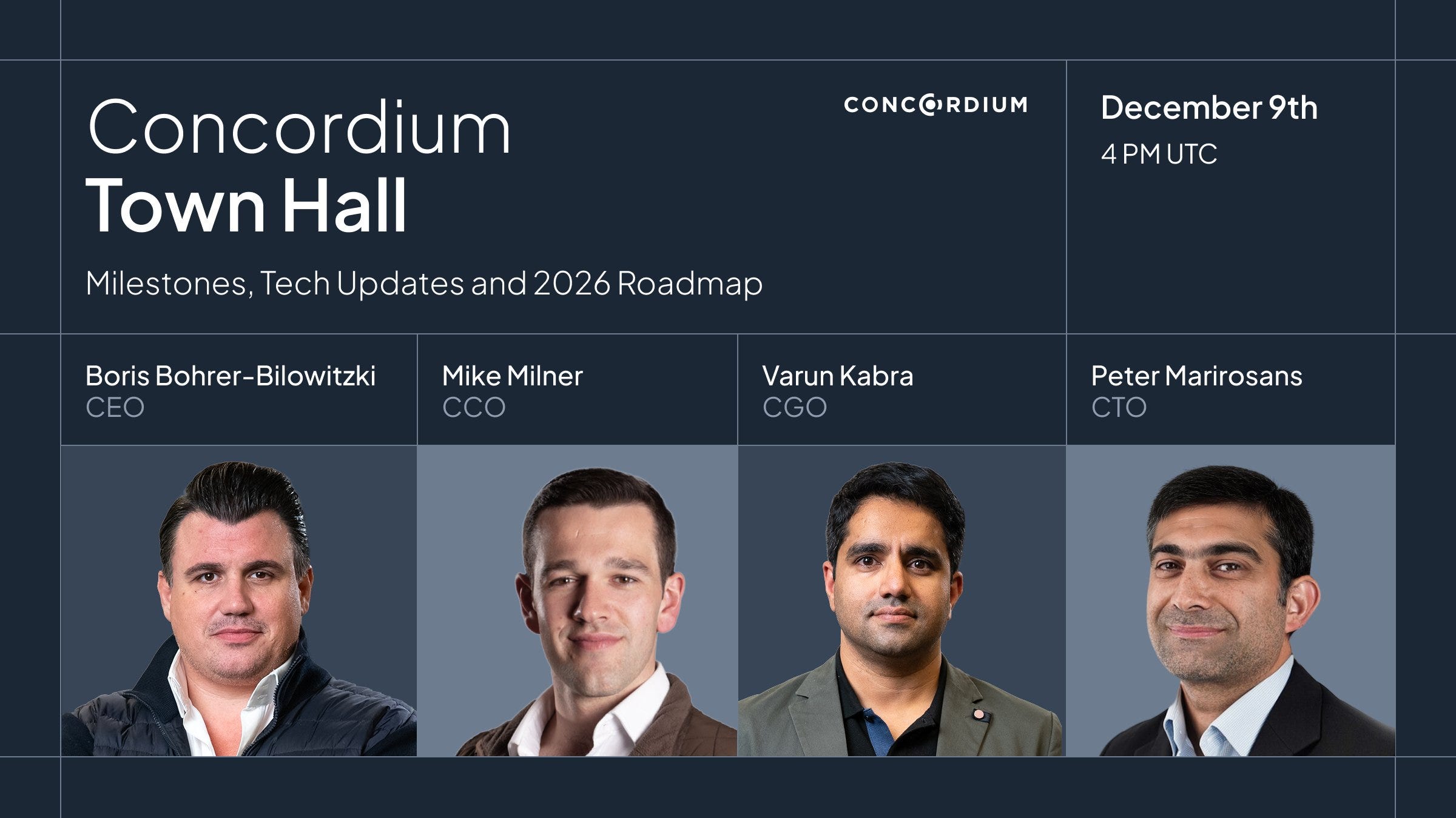 Concordium Updates | Team Concordium | Substack