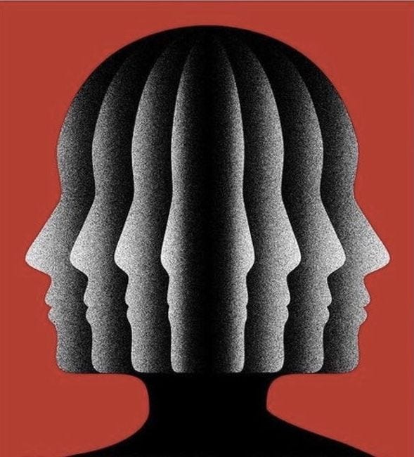 This may contain: a woman's head is shown in black and white, with the word women on it