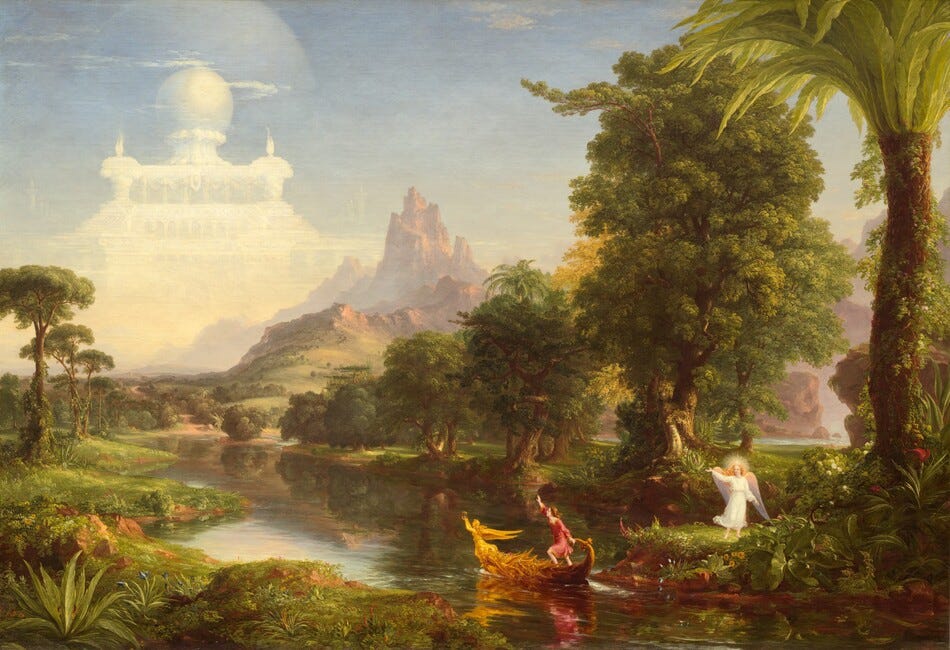 The Departure by Thomas Cole The Departure by Thomas Cole