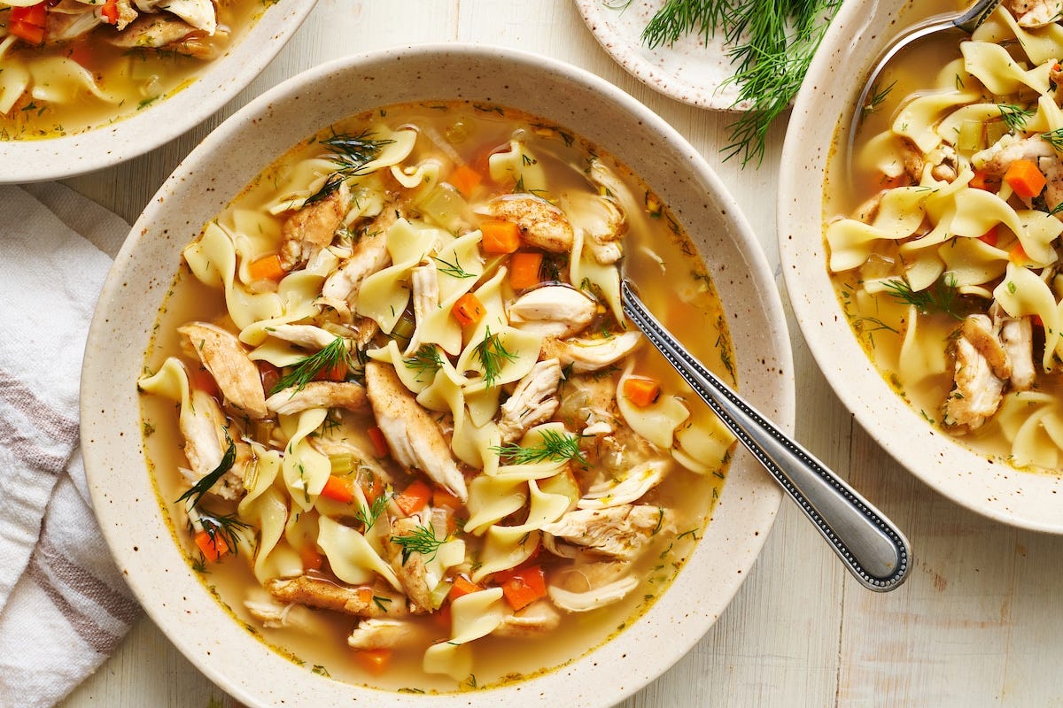 Best Chicken Noodle Soup Recipe - Baker by Nature