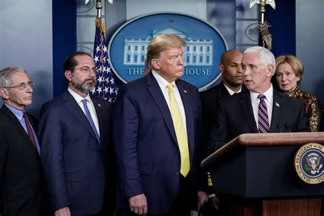 In hasty coronavirus press conference, Trump assures Americans he's ...