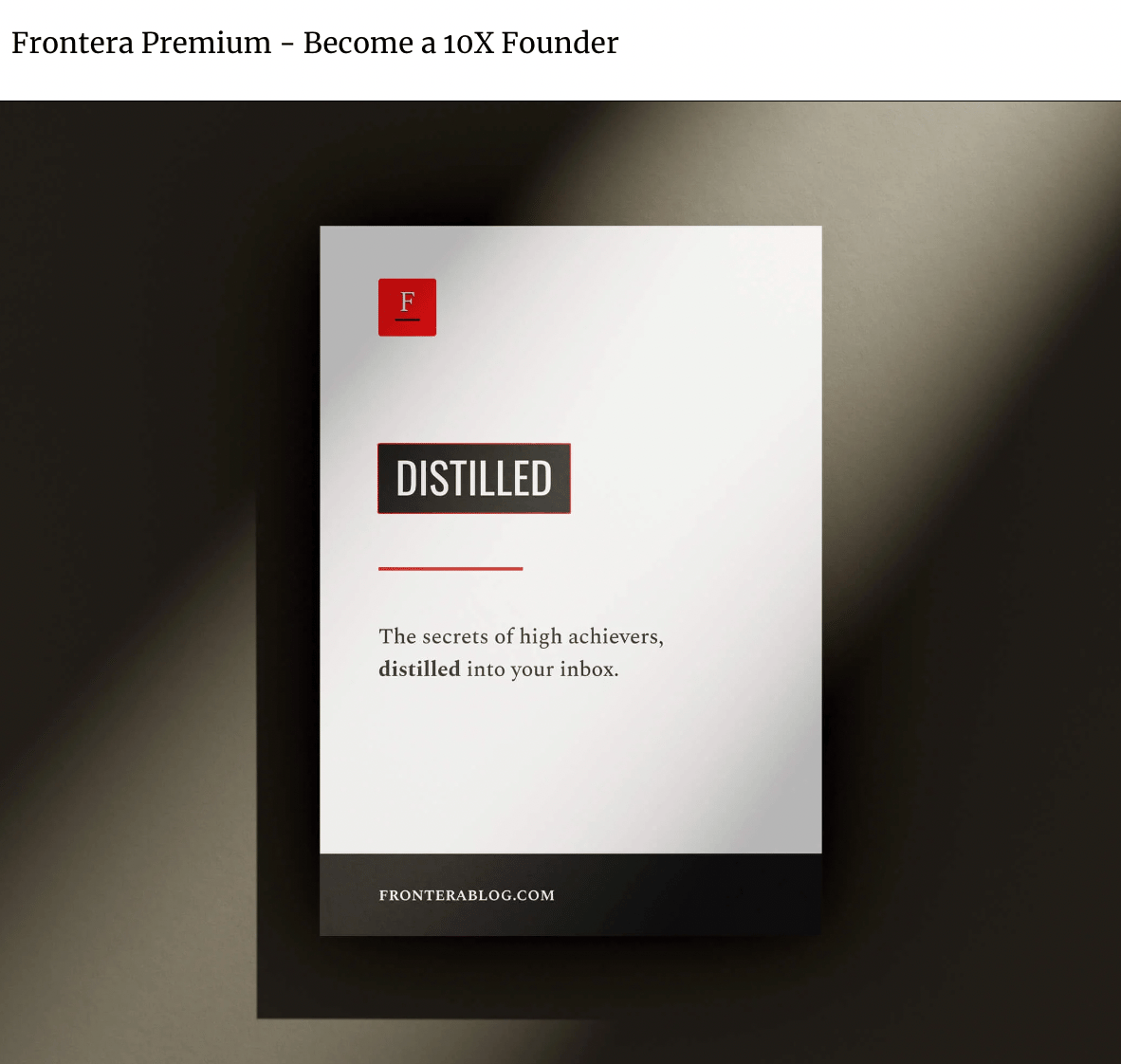 Frontera Premium