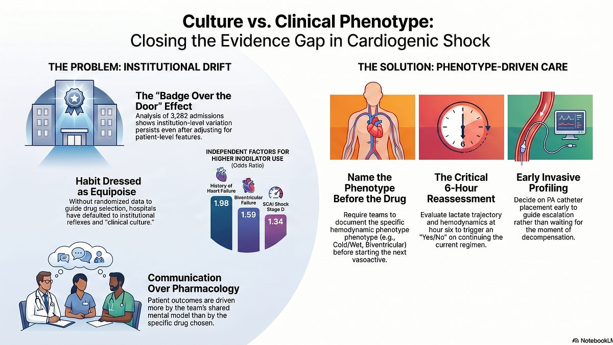 What Your Hospital Reaches For First in Cardiogenic Shock Is
