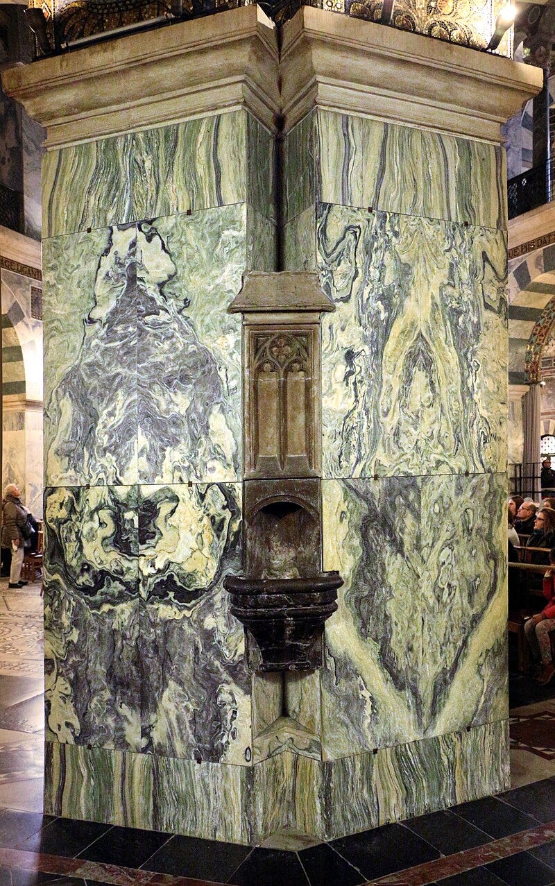 marble-clad column marble-clad column