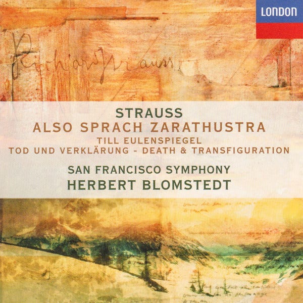 Strauss - San Francisco Symphony, Herbert Blomstedt – Also Sprach  Zarathustra - Till Eugenspiegel - Tod Und Verklärung - Death &  Transfiguration – CD (Album), 1998 [r10531708] | Discogs