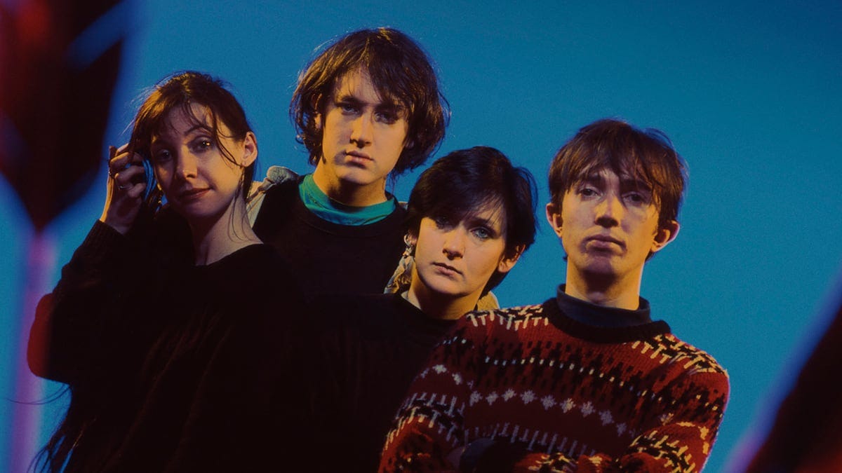 The 4 members of My Bloody Valentine