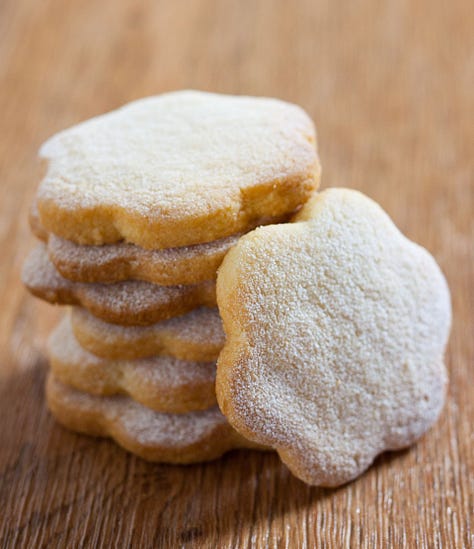 Selection of cookies and biscuits