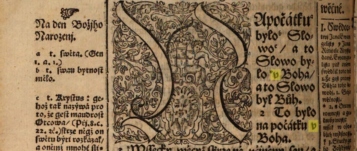 Bible kralická. 1593