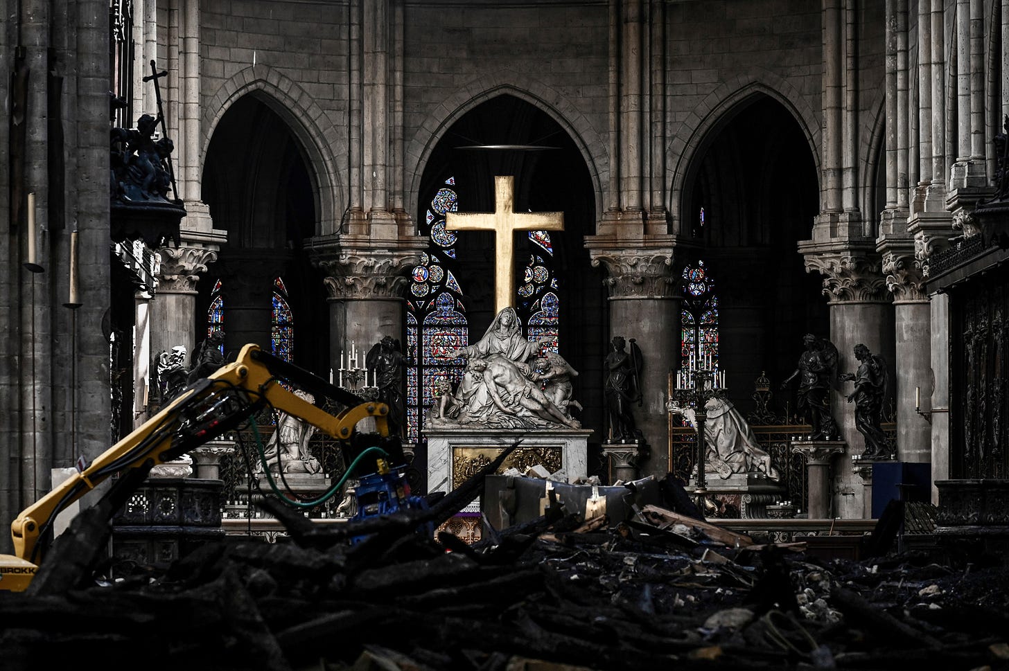 Inside the restoration efforts at Notre Dame Cathedral