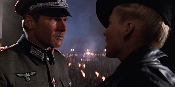Indiana Jones in Nazi uniform