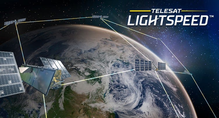 Telesat Secures $2.54B Funding from Canadian Gov for Lightspeed LEO Satellite Constellation Telesat Secures $2.54B Funding from Canadian Gov for Lightspeed LEO Satellite Constellation