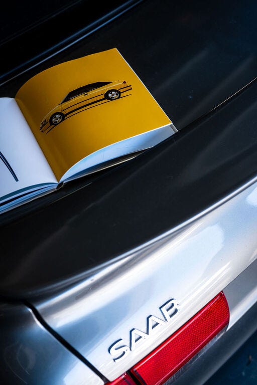 Saab Cars factory booklet