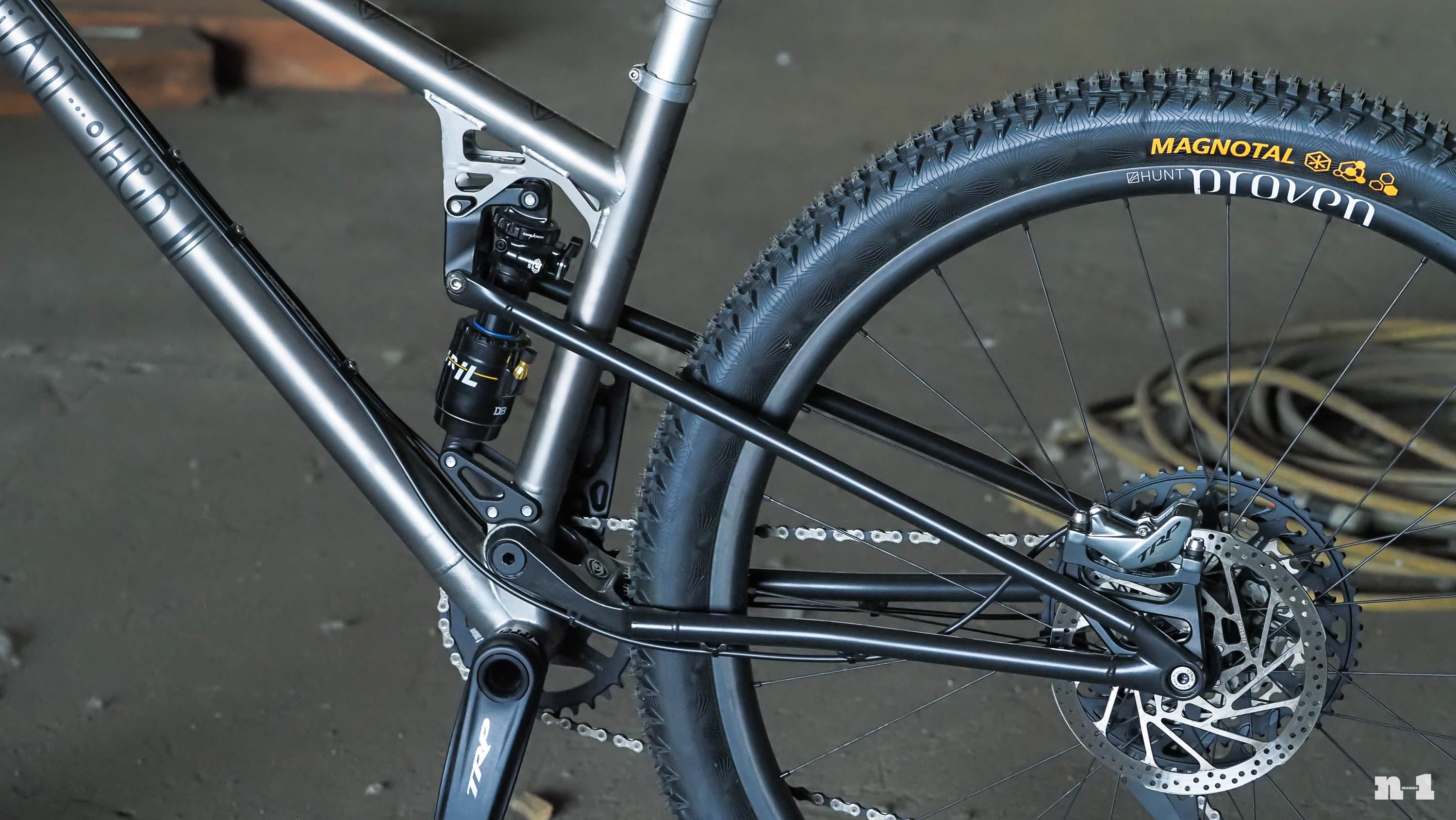 Significant Other Ded Reckin full-suspension bike rear triangle