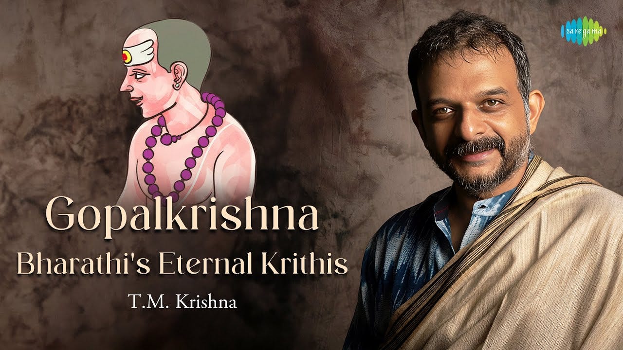 Gopalkrishna Bharathi's Eternal Krithis | T.M. Krishna | Sharanagatha |  Idhuthano | Carnatic Songs