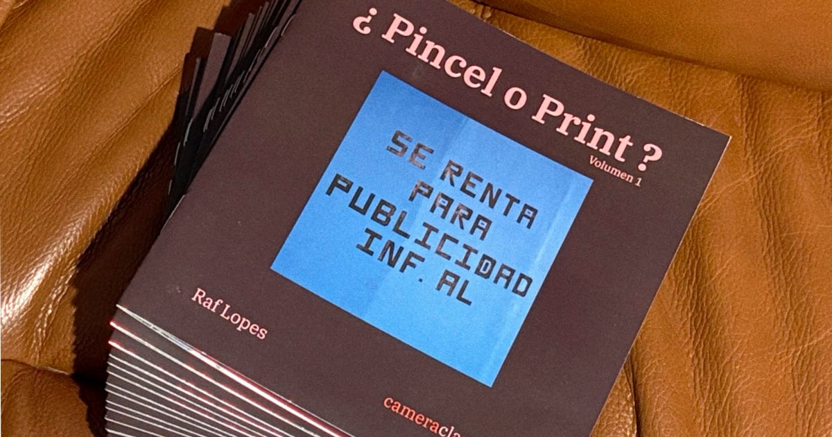 ¿Pincel o Print?, Volumen 1
