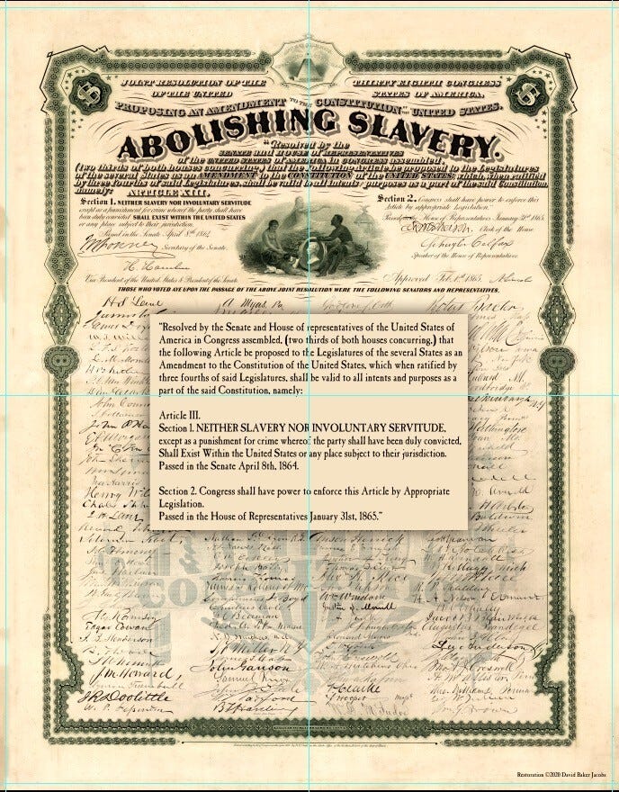 The 13th Amendment's Loophole: Slavery's Legal Legacy and the Roots of ...