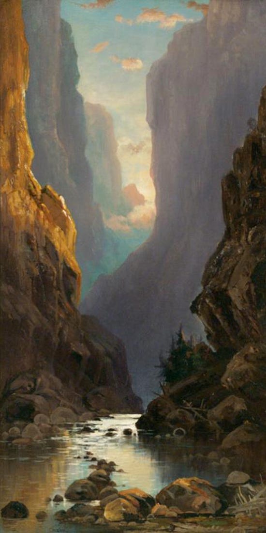 Painting by Helen Henderson Chain