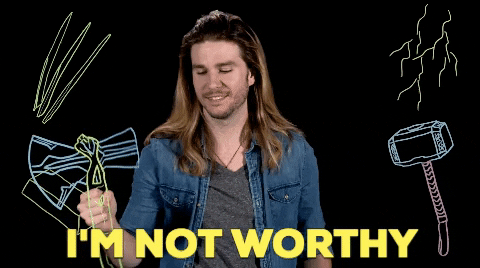 Im-not-worthy GIFs - Get the best GIF on GIPHY