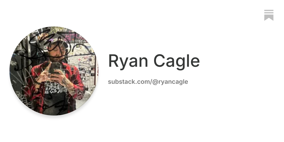 Ryan Cagle | Substack