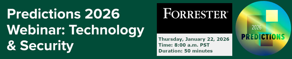 Predictions 2026 Webinar: Technology & Security (Jan. 22nd)