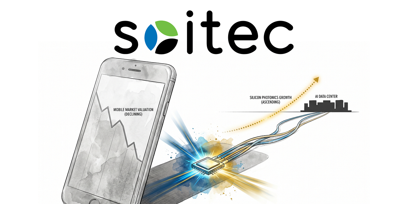 The Wafer That Used to Roll Around My Lab Is Now an AI Data Center Bottleneck: Soitec and the Investment Case for the Photonics-SOI Monopoly