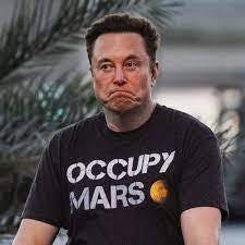 May be an image of 1 person and text that says 'OCCUPY MARS'
