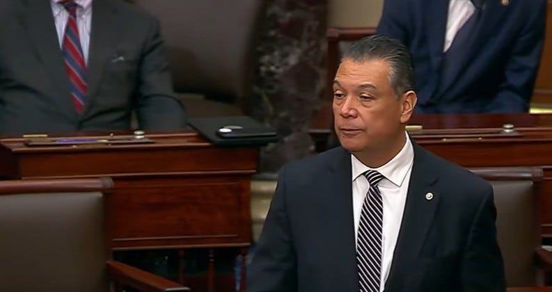 Alex Padilla Has A Bombshell New Bill That Would Allow The American People To Sue Trump