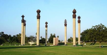 Sriperumbudur Memorial: The ground zero of the LTTE's geopolitical suicide., AI generated Sriperumbudur Memorial: The ground zero of the LTTE's geopolitical suicide., AI generated