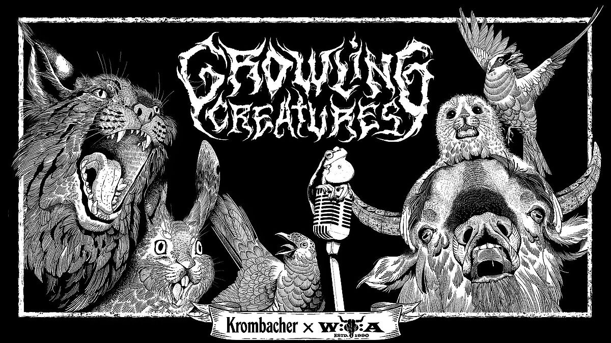 Growling Creatures - Together with Krombacher for species protection! |  Wacken Open Air