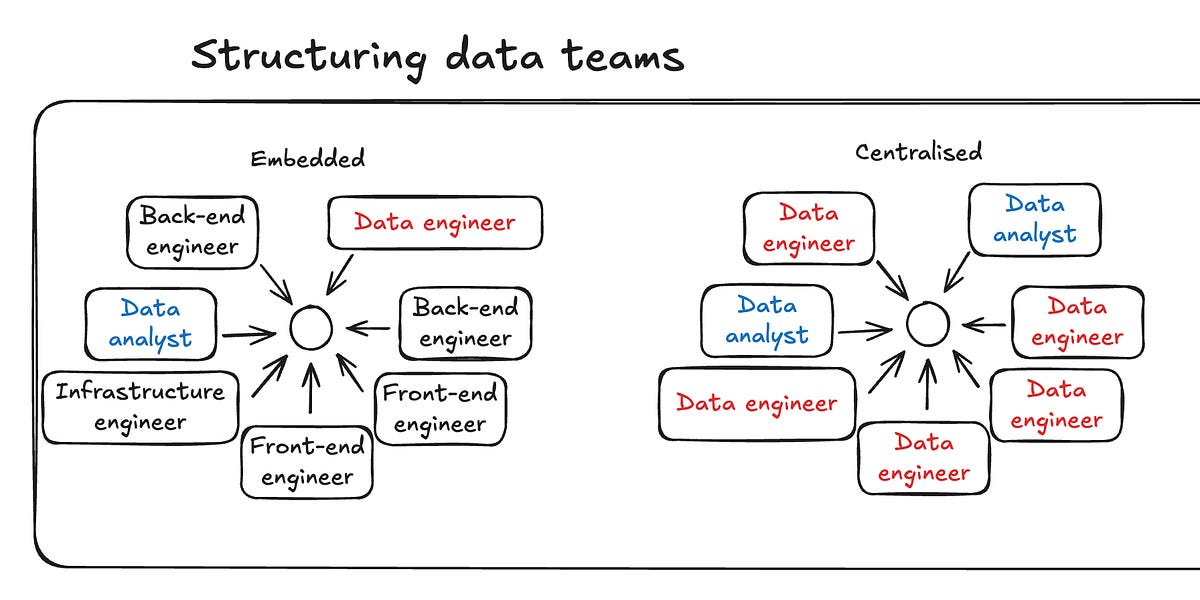 Structuring Data Teams Building An Effective Data Organisation