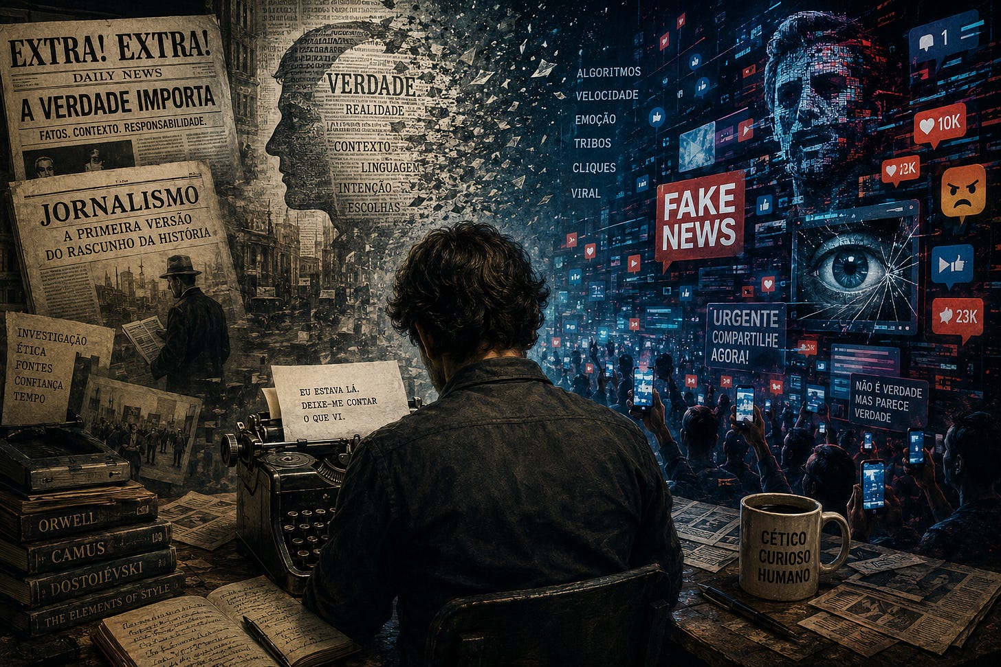 Imagem ilustrativa da publicação O Homem Que Escrevia o Mundo