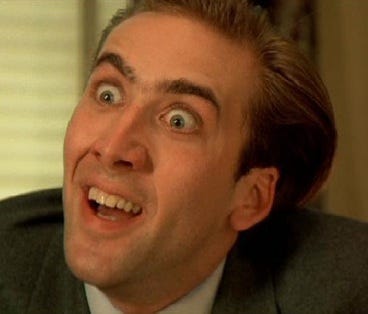 Nic Cage's 9 Most Bat@#$% Insane Performances