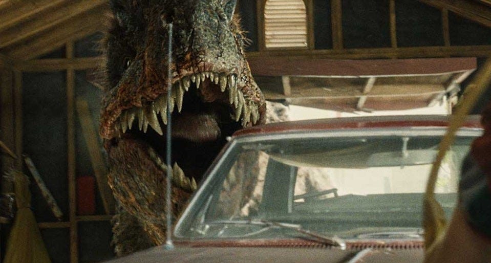 The End of Oak Street Fresh Image Puts Dinos in Suburbs
