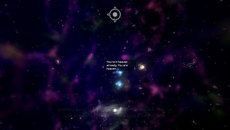 Screenshots of the game Everything (2017).