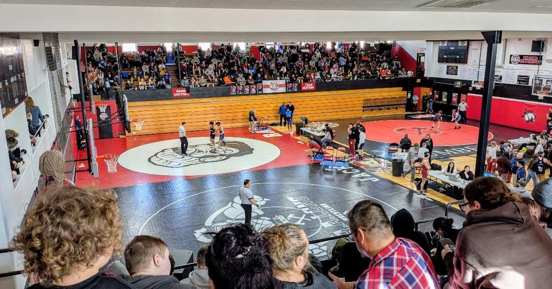 Winter Sports Roundup: R.A. Long wrestling takes the crown at Lumberjack and Jill Classic